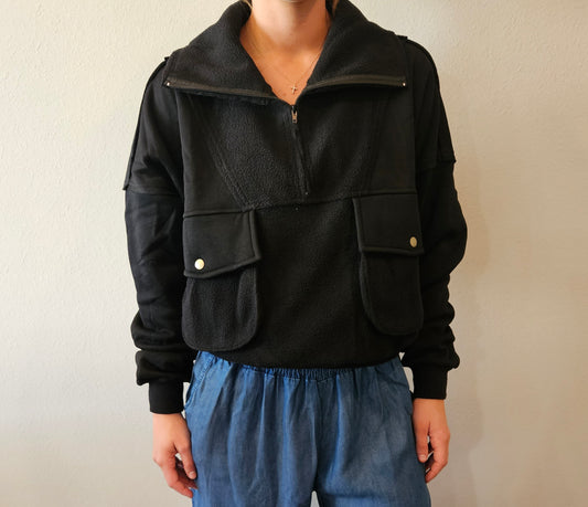 My Everyday Pullover- Black