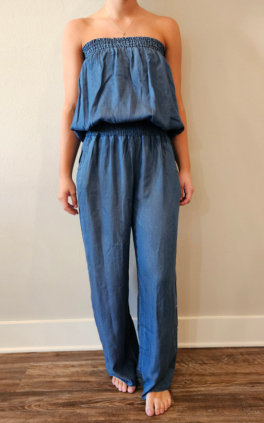 Nik's Denim Jumpsuit